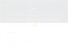 Tablet Screenshot of borderlesssecurity.com